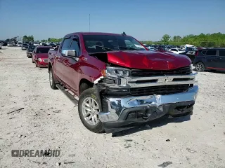 2022 Chevrolet Silverado 1500 LT with VIN 1GCUYDEDXNZ230192, listed as a Copart auction lot 52955185 with 39,586 mi miles and Salvage Title. Bid and sale history available at DreamBid. Image 11.