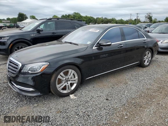 2020 Mercedes-Benz S-Class S 450 with VIN W1KUG6EB8LA528545, listed as a Copart auction lot 69338904 with 29,961 mi miles and Salvage Title. Bid and sale history available at carsss.com. Image 1.