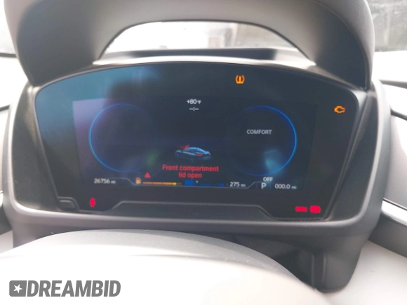 2016 BMW i8 with VIN WBY2Z2C53GV675600, listed as a IAAI auction lot 42079477 with 26,756 mi miles. Bid and sale history available at carsss.com. Image 7.