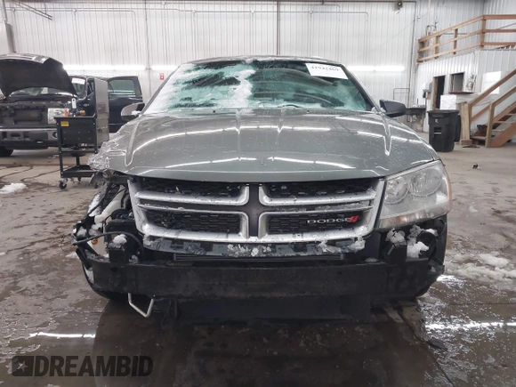 2013 Dodge Avenger SE with VIN 1C3CDZAB1DN581303, listed as a IAAI auction lot 41942469 with 123,330 mi miles. Bid and sale history available at carsss.com. Image 13.