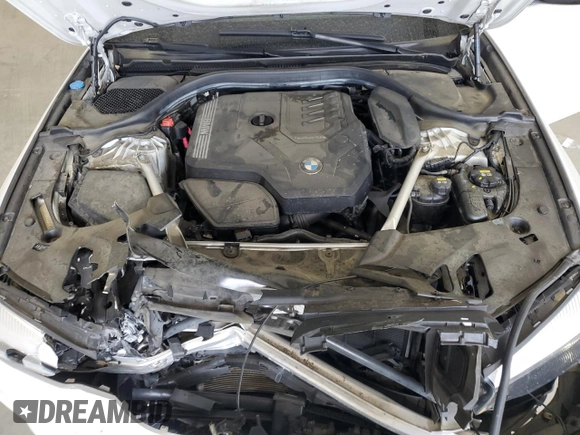 2020 BMW 5 Series 530i with VIN WBAJR3C05LWW69628, listed as a Copart auction lot 54589695 with Not provided miles and Salvage title. Bid and sale history available at DreamBid. Image 11.