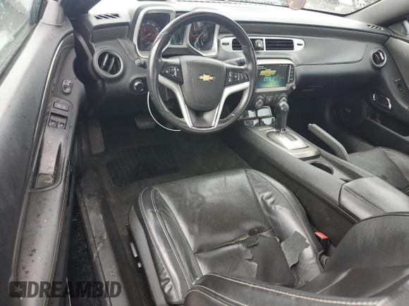 2013 Chevrolet Camaro LT z VIN 2G1FC1E31D9228586, wystawiony jako Copart lot #59762765 z przebiegiem 204 854 mil mil oraz Szkoda całkowita • Salvage title. Historia ofert i sprzedaży dostępna na DreamBid. Obrazek 8.