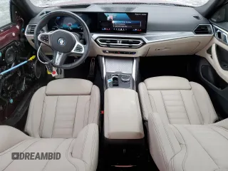 2024 BMW i4 eDrive40 z VIN WBY73AW05RFS90523, wystawiony jako Copart lot #49114805 z przebiegiem 12 323 mil mil oraz Szkoda całkowita • Salvage title. Historia ofert i sprzedaży dostępna na DreamBid. Obrazek 8.