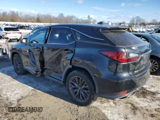 2021 Lexus RX 350 F Sport with VIN 2T2SZMDAXMC260132, listed as a Copart auction lot 85094054 with 52,995 mi miles and Salvage Title. Bid and sale history available at DreamBid. Image 2.