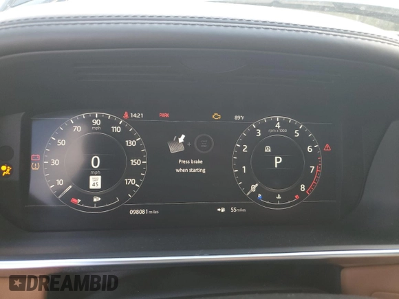 2019 Land Rover Range Rover Sport Autobiography with VIN SALWV2RE9KA854187, listed as a Copart auction lot 78470974 with 98,081 mi miles and Salvage title. Bid and sale history available at DreamBid. Image 9.