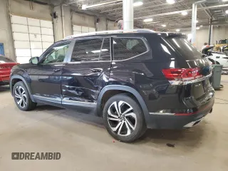 2023 Volkswagen Atlas SEL with VIN 1V2BR2CA4PC509658, listed as a Copart auction lot 53469315 with 33,351 mi miles and Salvage title. Bid and sale history available at DreamBid. Image 2.