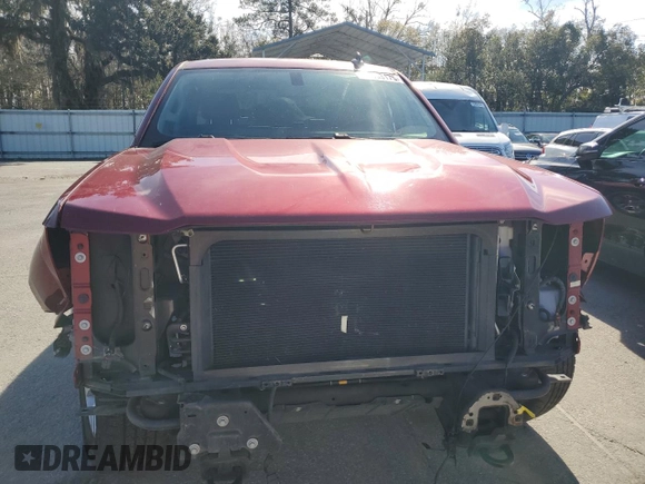 2018 Chevrolet Silverado 1500 LT with VIN 3GCUKREC6JG172081, listed as a Copart auction lot 89053175 with 80,280 mi miles and Salvage Title. Bid and sale history available at carsss.com. Image 5.