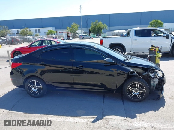 2015 Hyundai Accent GLS with VIN KMHCT4AE8FU936127, listed as a IAAI auction lot 42182291 with 161,828 mi miles and . Bid and sale history available at DreamBid. Image 13.