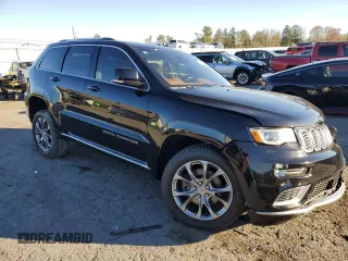 2020 Jeep Grand Cherokee Summit with VIN 1C4RJFJT3LC100970, listed as a Copart auction lot 80557504 with 111,508 mi miles and Salvage title. Bid and sale history available at DreamBid. Image 4.