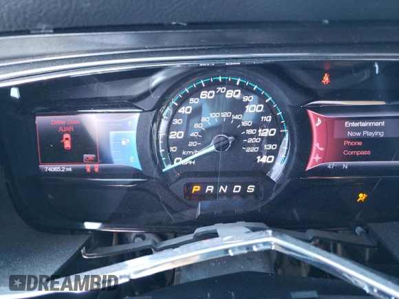 2013 Ford Taurus SEL with VIN 1FAHP2E98DG150183, listed as a Copart auction lot 87481264 with 74,065 mi miles and Salvage Title. Bid and sale history available at DreamBid. Image 9.