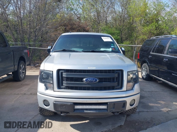 2013 Ford F-150 XL with VIN 1FTFW1ET8DKF52650, listed as a IAAI auction lot 41896959 with 287,272 mi miles. Bid and sale history available at carsss.com. Image 6.