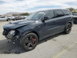 2018 Dodge Durango SRT with VIN 1C4SDJGJ1JC176749, listed as a Copart auction lot 52998575 with 49,234 mi miles and Salvage title. Bid and sale history available at DreamBid. Image 1.