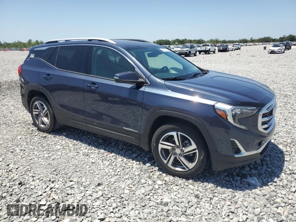 2018 GMC Terrain SLT Diesel with VIN 3GKALREU6JL263680, listed as a Copart auction lot 54782025 with 121,386 mi miles and Salvage Title. Bid and sale history available at DreamBid. Image 4.