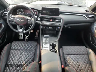 2023 Genesis G70 Sport Advanced with VIN KMTG54SE4RU137126, listed as a Copart auction lot 77976614 with 14,048 mi miles and Non Repairable. Bid and sale history available at DreamBid. Image 8.