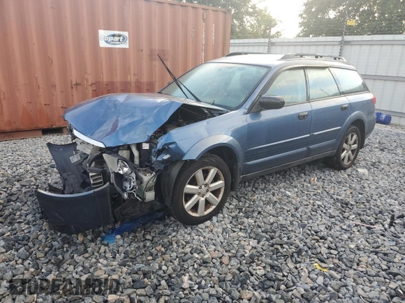 2008 Subaru Outback i z VIN 4S4BP61C587302981, wystawiony jako Copart lot #57632325 z przebiegiem 94 970 mil mil oraz Szkoda całkowita • Salvage title. Historia ofert i sprzedaży dostępna na DreamBid. Obrazek 1.