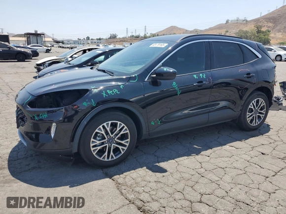 2020 Ford Escape SEL with VIN 1FMCU0H69LUC21227, listed as a Copart auction lot 65179165 with 23,043 mi miles and Salvage title. Bid and sale history available at DreamBid. Image 1.