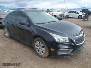 2015 Chevrolet Cruze LS with VIN 1G1PA5SH3F7174987, listed as a IAAI auction lot 41836141 with 161,728 mi miles. Bid and sale history available at carsss.com. Image 1.
