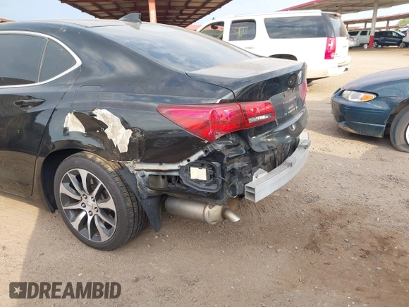 2015 Acura TLX Technology with VIN 19UUB1F57FA004314, listed as a IAAI auction lot 42726201 with 124,422 mi miles and . Bid and sale history available at DreamBid. Image 6.