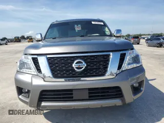 2020 Nissan Armada SL with VIN JN8AY2NDXL9111471, listed as a Copart auction lot 70018934 with 48,204 mi miles and Salvage Title. Bid and sale history available at carsss.com. Image 5.