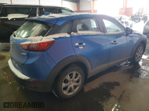 2017 Mazda CX-3 Sport with VIN JM1DKDB77H0145903, listed as a Copart auction lot 81737284 with 112,199 mi miles and Clean Title. Bid and sale history available at carsss.com. Image 3.