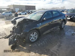 2018 Kia Optima LX with VIN 5XXGT4L3XJG201925, listed as a Copart auction lot 89362285 with 93,457 mi miles and Salvage title. Bid and sale history available at DreamBid. Image 1.