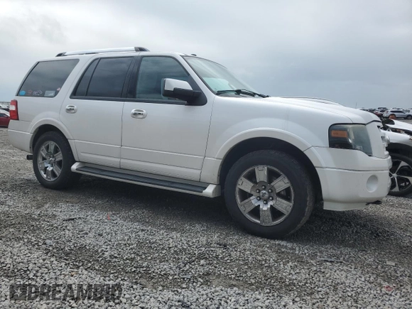 2010 Ford Expedition Limited with VIN 1FMJU2A57AEB21526, listed as a Copart auction lot 56208795 with 253,439 mi miles and Salvage title. Bid and sale history available at DreamBid. Image 4.