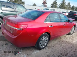 2012 Lincoln MKZ with VIN 3LNHL2JC6CR839908, listed as a IAAI auction lot 41341598 with 102,752 mi miles. Bid and sale history available at carsss.com. Image 4.