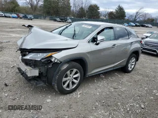 2017 Lexus RX with VIN 2T2ZZMCA7HC078913, listed as a Copart auction lot 49318035 with 54,913 mi miles and Salvage Title. Bid and sale history available at carsss.com. Image 1.