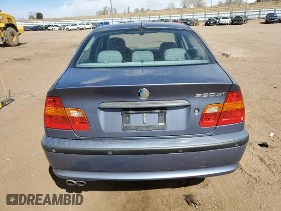 2004 BMW 3 Series 330xi with VIN WBAEW53484PG11634, listed as a Copart auction lot 48983755 with 180,258 mi miles and Clean Title. Bid and sale history available at carsss.com. Image 6.