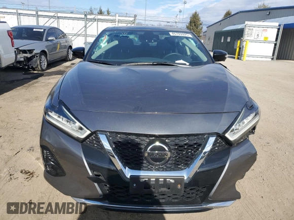2020 Nissan Maxima Platinum with VIN 1N4AA6FV8LC367941, listed as a Copart auction lot 46709925 with 26,498 mi miles and Salvage Title. Bid and sale history available at DreamBid. Image 5.