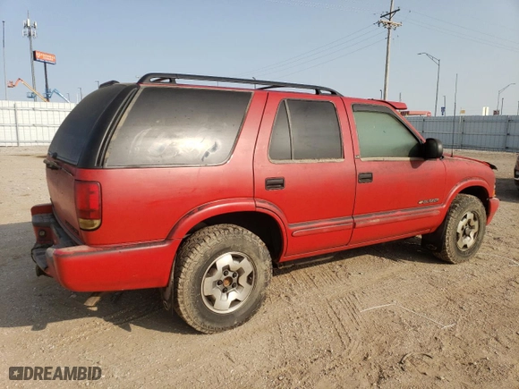 2003 Chevrolet Blazer LS with VIN 1GNDT13X83K135413, listed as a Copart auction lot 71185894 with 0 mi miles and Salvage Title. Bid and sale history available at carsss.com. Image 3.