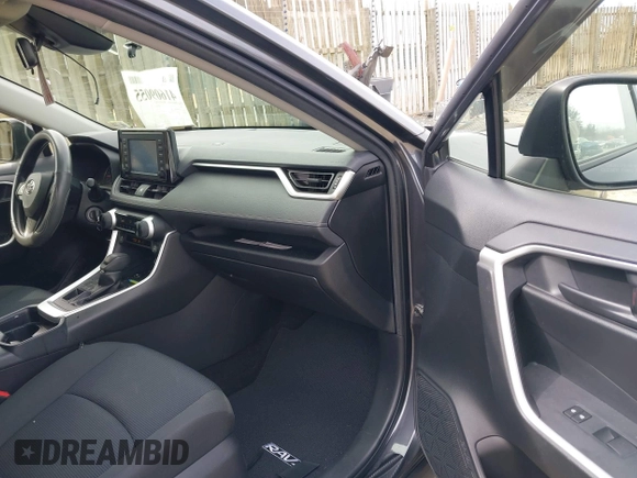 2019 Toyota RAV4 LE with VIN JTMG1RFV7KD017764, listed as a IAAI auction lot 41609055 with 69,803 mi miles and . Bid and sale history available at DreamBid. Image 5.
