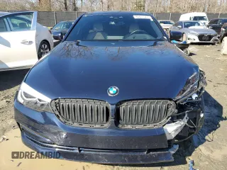 2020 BMW 5 Series 530e with VIN WBAJA9C00LB399824, listed as a Copart auction lot 45011365 with 52,678 mi miles and Salvage Title. Bid and sale history available at DreamBid. Image 5.