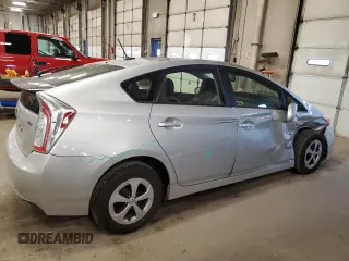 2014 Toyota Prius Four with VIN JTDKN3DU0E1743834, listed as a Copart auction lot 53026505 with 128,378 mi miles and Salvage Title. Bid and sale history available at carsss.com. Image 3.
