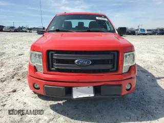 2013 Ford F-150 XL with VIN 1FTFX1CF4DKF89981, listed as a Copart auction lot 49700395 with 127,034 mi miles and Salvage Title. Bid and sale history available at carsss.com. Image 5.