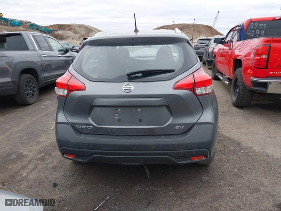 2019 Nissan Kicks S with VIN 3N1CP5CU9KL542551, listed as a IAAI auction lot 41732325 with 143,774 mi miles. Bid and sale history available at carsss.com. Image 15.