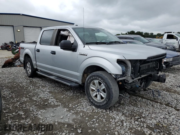2018 Ford F-150 XL with VIN 1FTEW1EB7JKD92713, listed as a Copart auction lot 65621244 with 32,671 mi miles and Salvage Title. Bid and sale history available at carsss.com. Image 4.