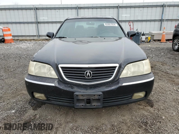 2000 Acura RL w/Navigation System z VIN JH4KA9662YC012617, wystawiony jako Copart lot #85901934 z przebiegiem Nie podano mil oraz Szkoda całkowita • Salvage title. Historia ofert i sprzedaży dostępna na DreamBid. Obrazek 5.