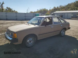 1983 Ford Escort z VIN 2FABP1347DX161788, wystawiony jako Copart lot #76347694 z przebiegiem 58 514 mil mil oraz Szkody całkowita. Historia ofert i sprzedaży dostępna na DreamBid. Obrazek 1.