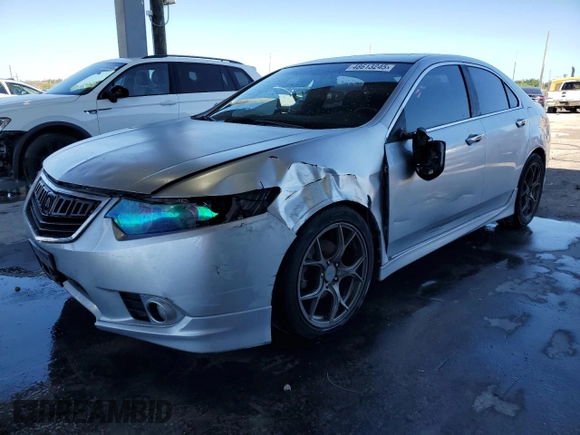 2012 Acura TSX Special Edition with VIN JH4CU2F85CC002693, listed as a Copart auction lot 48613245 with 106,605 mi miles and Clean Title. Bid and sale history available at carsss.com. Image 1.