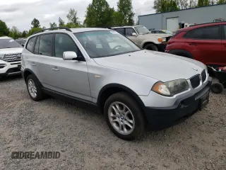 2004 BMW X3 2.5i with VIN WBXPA73464WB23488, listed as a Copart auction lot 54877915 with 136,927 mi miles and Clean Title. Bid and sale history available at DreamBid. Image 4.