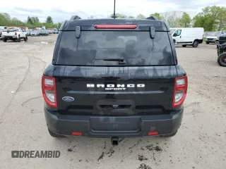 2022 Ford Bronco Sport Outer Banks with VIN 3FMCR9C60NRD88356, listed as a Copart auction lot 57384755 with 46,834 mi miles and Salvage title. Bid and sale history available at DreamBid. Image 6.