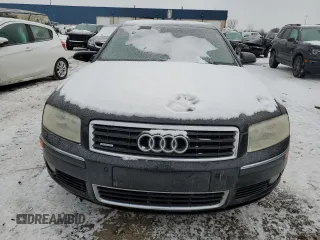 2005 Audi A8 L with VIN WAUML44E05N014638, listed as a Copart auction lot 42141715 with 153,216 mi miles and Clean Title. Bid and sale history available at carsss.com. Image 5.