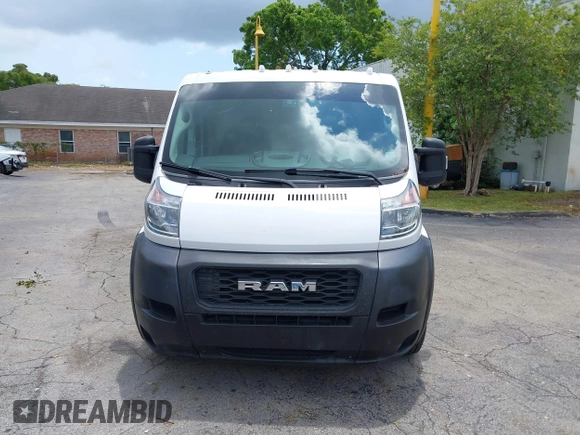 2019 Ram ProMaster Cargo with VIN 3C6TRVAG5KE505805, listed as a IAAI auction lot 42199708 with 110,826 mi miles and . Bid and sale history available at carsss.com. Image 12.