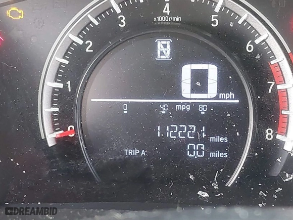 2018 Honda Civic Hatchback Sport with VIN SHHFK7H46JU403910, listed as a IAAI auction lot 41570110 with 112,221 mi miles. Bid and sale history available at carsss.com. Image 15.