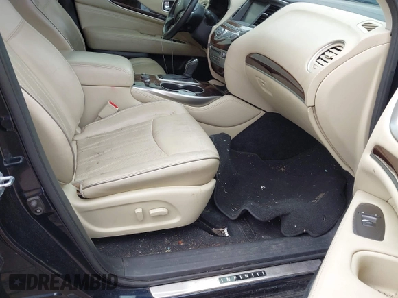 2017 Infiniti QX60 with VIN 5N1DL0MM6HC517010, listed as a IAAI auction lot 41998428 with 90,996 mi miles and . Bid and sale history available at DreamBid. Image 5.