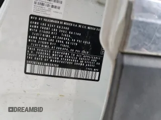2018 Volkswagen Tiguan SEL с VIN 3VV3B7AX2JM039250, выставлен на аукционе Copart как лот 50846865 с пробегом 78 182 миль миль и Чистый • Clean title. История ставок и продаж доступна на DreamBid. Изображение 12.
