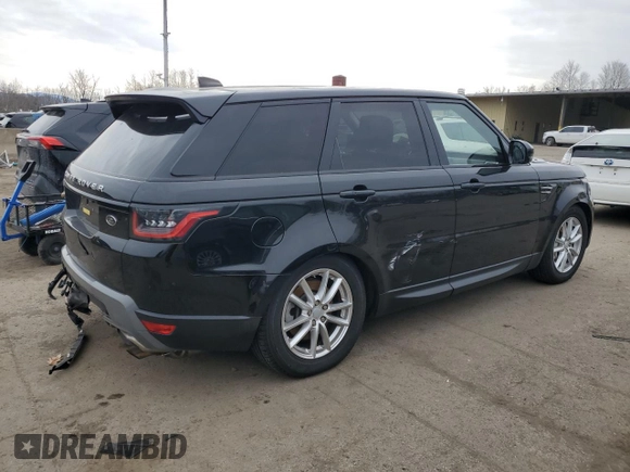 2021 Land Rover Range Rover Sport SE with VIN SALWG2SU7MA777169, listed as a Copart auction lot 41338075 with 80,180 mi miles and Salvage Title. Bid and sale history available at carsss.com. Image 3.