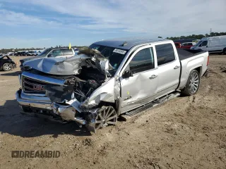 2015 GMC Sierra 1500 SLT with VIN 3GTU2VEJ2FG414590, listed as a Copart auction lot 89140905 with 88,373 mi miles and Salvage Title. Bid and sale history available at DreamBid. Image 1.