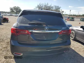 2015 Acura MDX Technology with VIN 5FRYD3H4XFB005764, listed as a Copart auction lot 60278975 with 135,959 mi miles and Non repairable. Bid and sale history available at DreamBid. Image 6.